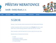 Tablet Screenshot of pristavneratovice.cz
